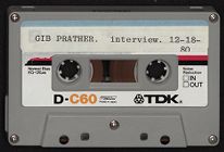 Gibson Prather oral history interview, December 18, 1980